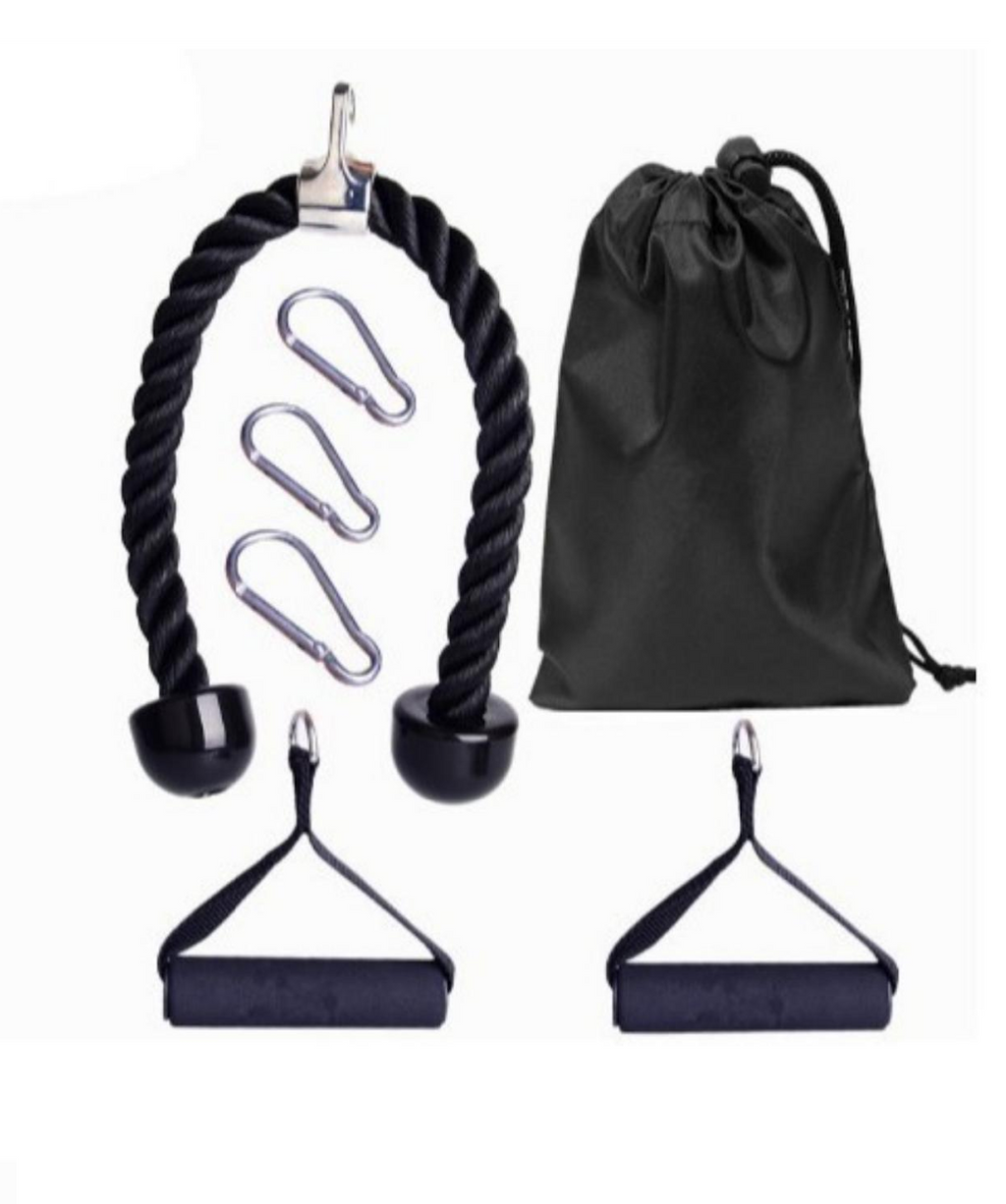 7PCS TRICEP ROPE CABLE-27" SET