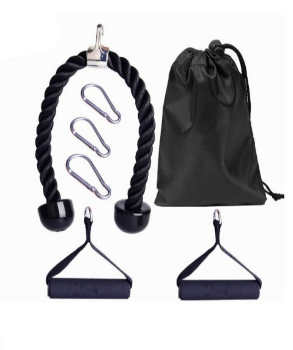 7PCS TRICEP ROPE CABLE-27" SET