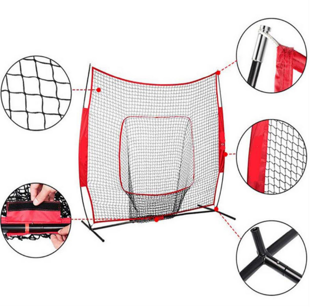 BASEBALL SOFTBALL PRACTICE NET 7X7FT