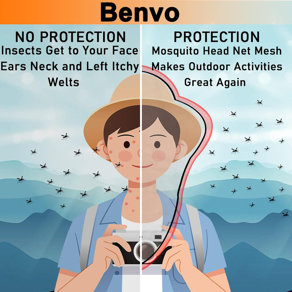BUG NET FOR HEAD-6XL: 99X66CM + PACKING BAG