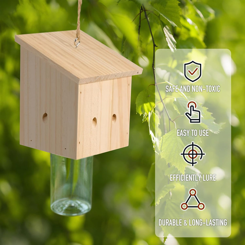 CARPENTER BEE TRAP 14.5X14.5X30CM