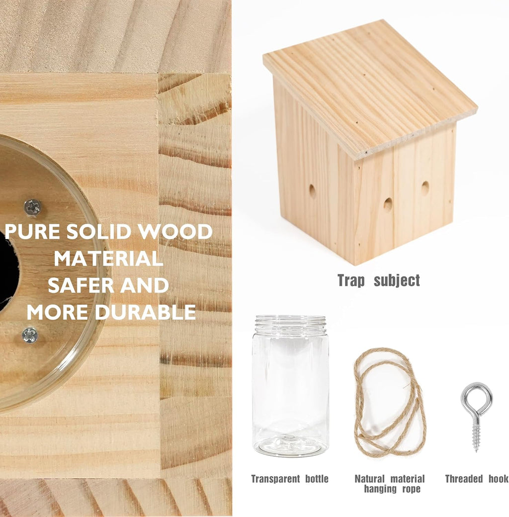 CARPENTER BEE TRAP 14.5X14.5X30CM