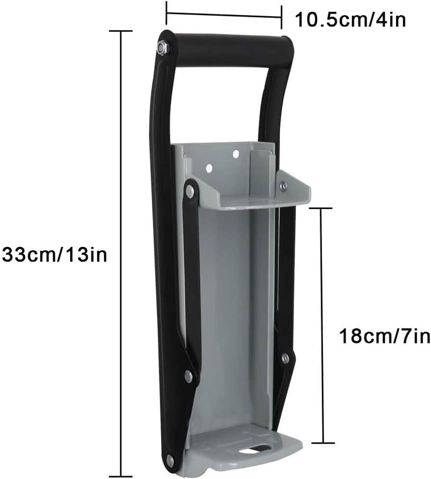 GREY 16OZ 500ML LARGE BEER TIN CAN CRUSHER-