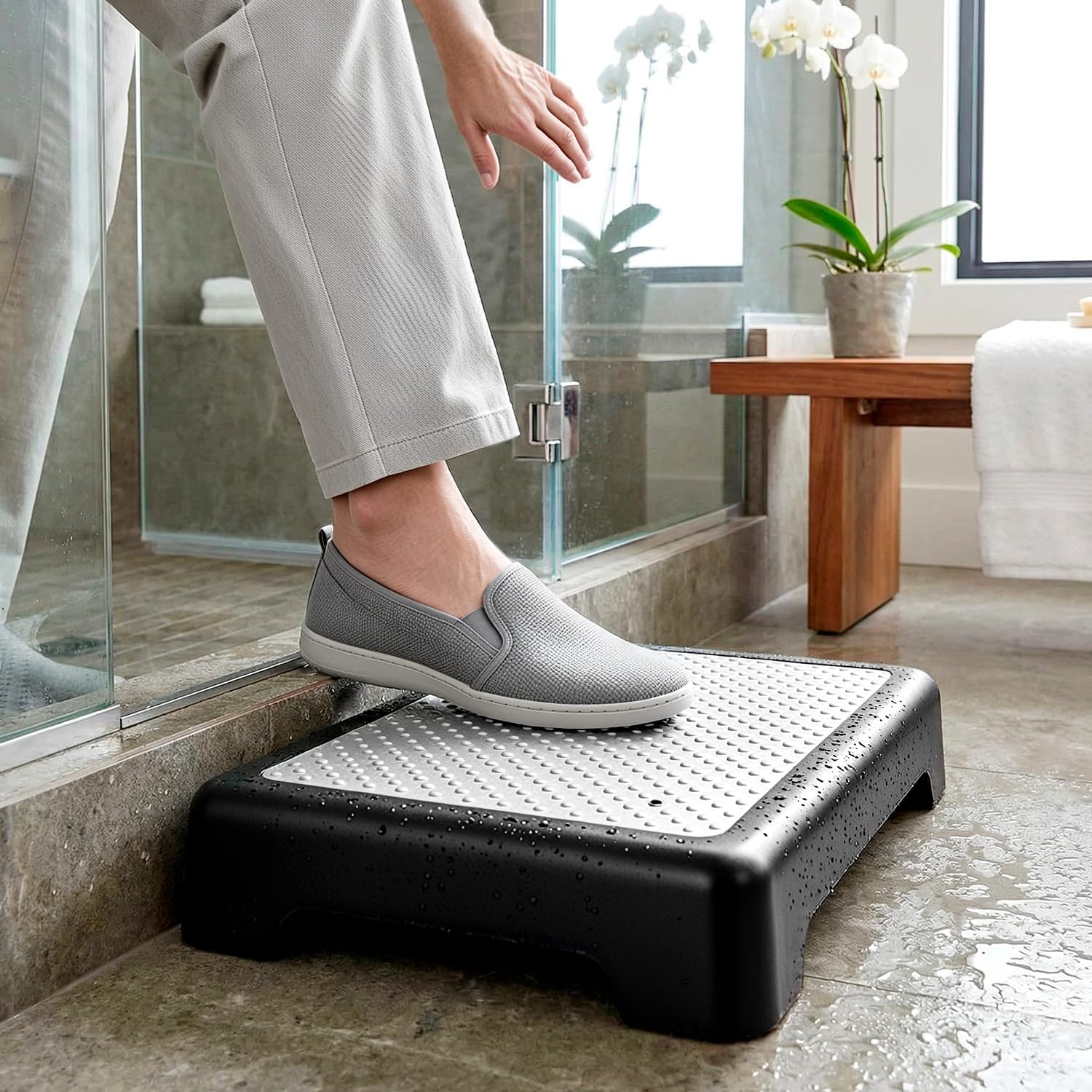 Gray and black HALF STEP-BIG