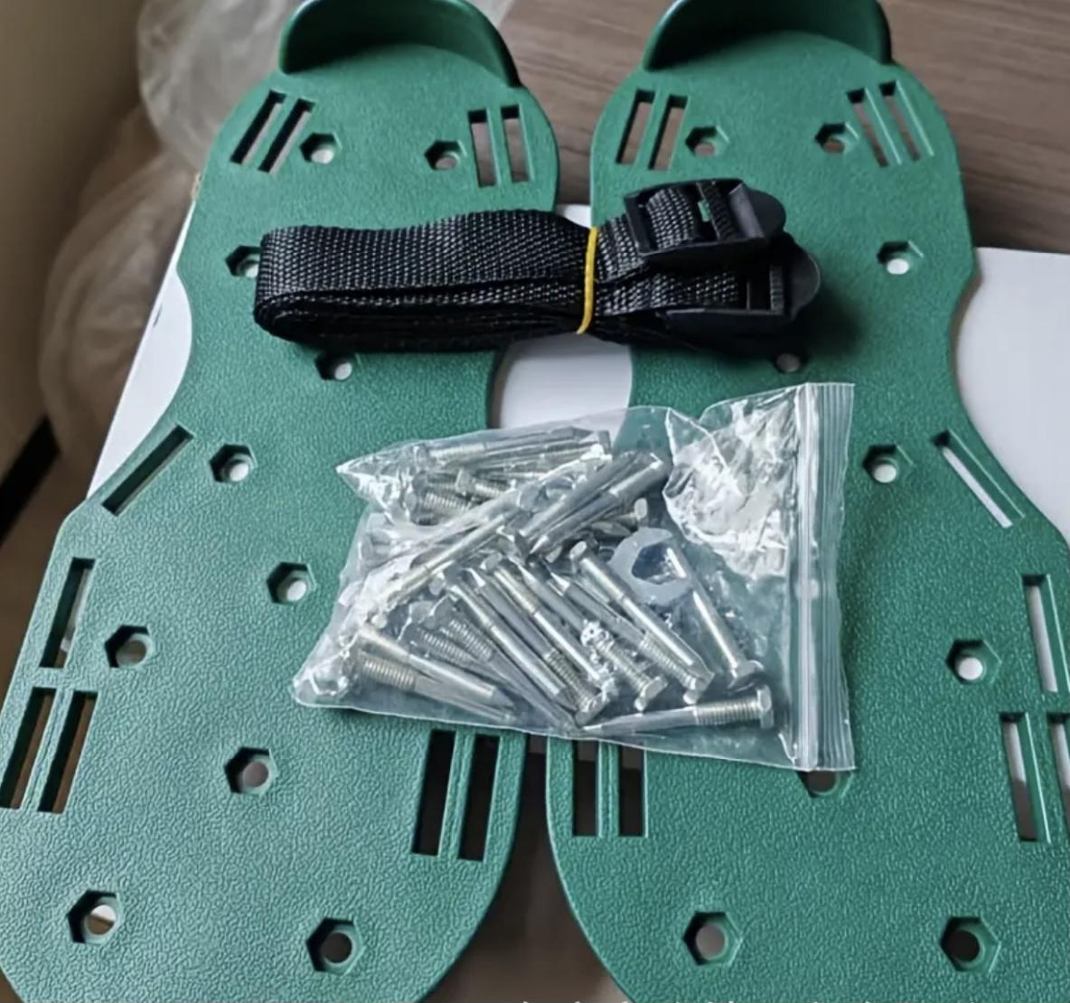 LAWN AERATOR SHOES SPIKED SANDALS