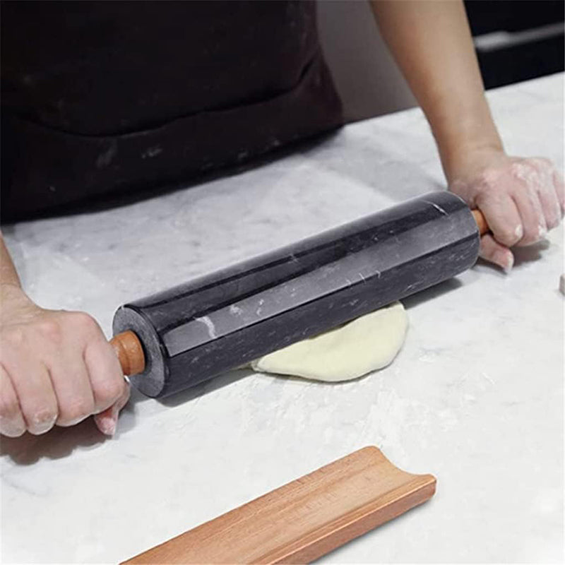 MARBLE ROLLING PIN WITH STAND-48X5.5CM 2000G
