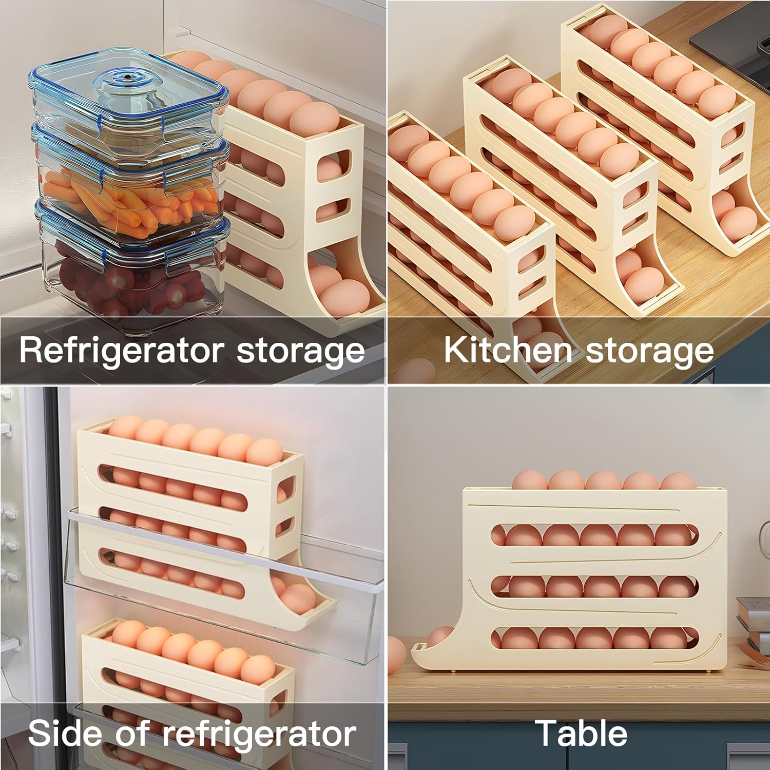 PLASTIC EGG DISPENSER- 4LAYER