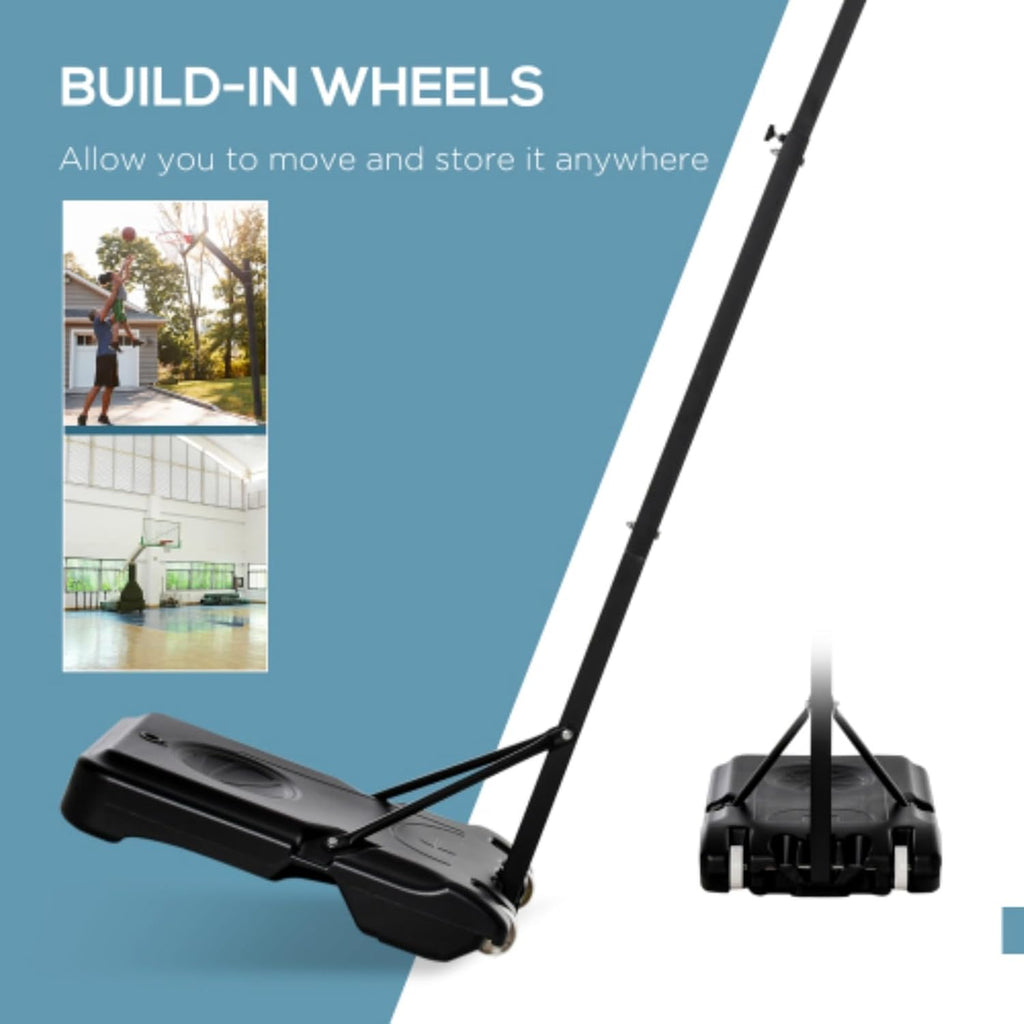 PORRABLE BASKETBALL HOOP-1.5-2.1M