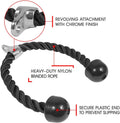 TRICEP ROPE CABLE-27"+ 2 Hooks