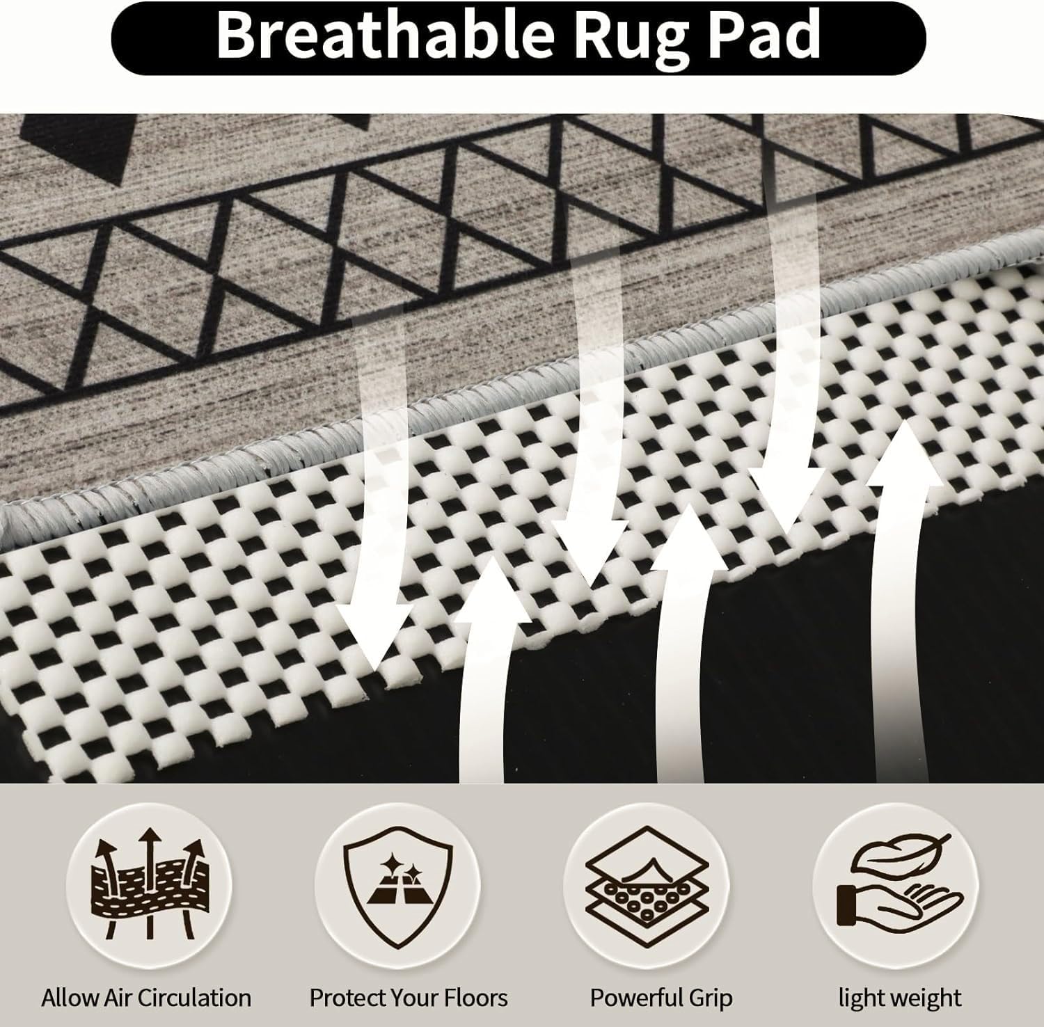 white RUBBER DRAWER LINER 30X150CMX2